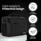 Tamrac Jazz 50 v2.0 Camera Bag for Photographers, Camera Case for Photography Accessories, Shoulder Bag for DSLR and Mirrorless Cameras, Crossbody Camera Bag, Travel Camera Carrying Case – Black