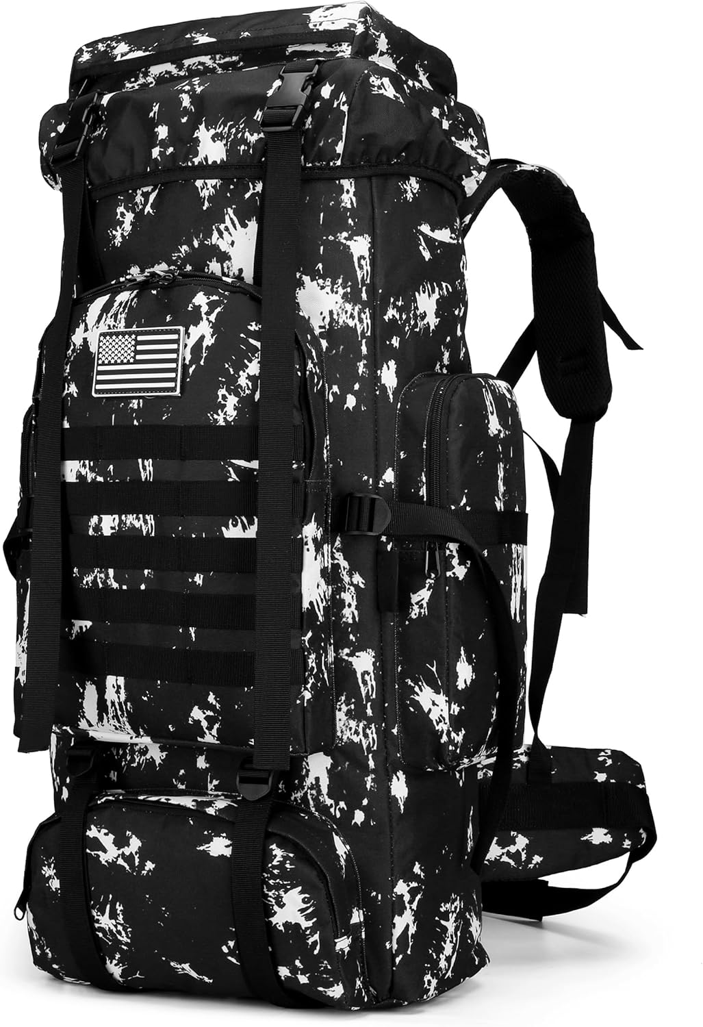 King'sGuard 70L Camping Hiking Backpack Tactical Backpack Military Molle Rucksack Backpack for Outdoor - Roamly