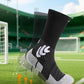 Men's Compression Running Socks: Coolmax Athletic Crew Socks Moisture Wicking Anti-Blister Cushion for Hiking 3 Pairs
