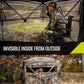 TIDEWE Hunting Blind 270°See Through with Carrying Bag for Turkey Hunting, Pop Up Ground Blinds, Portable Resilient Hunting Tent