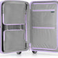 Traveler's Choice Pagosa Hardshell Expandable Luggage with Spinner Wheels, Lavender, 30-Inch Large