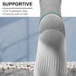 BULLIANT Compression Socks for Men 6Pairs, Athletic Crew Socks Cushioned For Men Sports Running-Arch Support