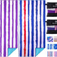 2 Pack Microfiber Oversized Lightweight Beach Towel 71"x32" XL Extra Large Thin Sand Free Towels Travel Swim Pool Yoga Gym Camping for Adults Women Men Beach Essentials Accessories Vacation Gift