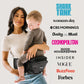Tushbaby The Original Premium Quality Hip Seat Carrier – Safety-Certified Baby & Toddler Carrier with Secure Safety Buckles, No-Flimsy-Foam Design, Storage Pockets & Nursing Pillow. 0–3 yrs