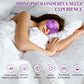Silk Sleep Mask Eye Cover, 100% Mulberry Silk Women Men Eye Mask for Sleeping Blackout with Adjustable Straps, No Pressure Soft Blindfold Night Eye Shade, Eyemasks for Travel (Purple)