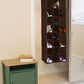 SIMPLE HOUSEWARE Hanging Closet Organizers 24 Section Shoe Shelves, Brown