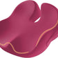 ProtoArc Seat Cushion, Office Chair Cushion for Sciatica, Coccyx Cushion, Ergonomic Memory Foam Seat Cushion for Car, Home, Pressure Relief Pad for Hip, Tailbone, All Day Comfort - Rose