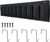 RV Shoe Pockets 10 Pockets Heavy Hanging Bedside Storage Organizer with Sturdy Hooks Storage Pockets Hangs on Bed for Shoes Toys and Tool Accessories
