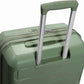 Traveler's Choice Pagosa Hardshell Expandable Luggage with Spinner Wheels, Green, 2-Piece Set (22/26)