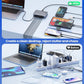 USB C Charger Block 515W[2025 Upgraded] GaN IV 8 Port Fast Charging Station Hub,Dual PD 100W USB C Laptop Charger Compatible with MacBook Pro/Air,iPad,iPhone 16/15,Galaxy S23/S24 Steam Deck Dell XPS