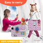 PILLANI Kids Travel Tray for Car - Car Seat Tray for Kids Travel, Road Trip Essentials Must Haves - Carseat Table Roadtrip Activities - Toddler Lap Desk Organizer for Airplane - Kids Travel Essentials
