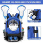 LARIPOP Lacrosse Bag Extra Large Backpack with Stick Holders & Helmet Compartment for Men Women Youth