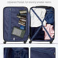 Suitour Luggage Sets 2 piece, Lightweight Luggage Set with Spinner Wheels, 19/27 inch Travel Suitcase Set