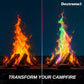 Dextreme Fire Color Changing Packets - Fire Color Packets, Color Changer for Campfires, Fire Pits, and Fireplaces, Longer Lasting Burn Time, Safe and Non-Toxic (12 Pack)