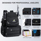 N NEVO RHINO Fishing Tackle Backpack with Rod Holders, 40L Large Fishing Bag with Waterproof Rain Cover,Outdoor Tackle Bag