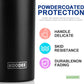 koodee 20 oz Stainless Steel Skinny Tumbler Double Wall Insulated Slim Water Tumbler Cup with Lids, Straws and Straw Brushes (Black)