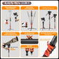 Fotopro Carbon Fiber 3-in-1 Monopod, 73" Travel Monopod with Feet, Max Load 22lbs for DSLR Camera Stabilizer, X-Airfly Mono Grey