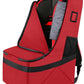 YOREPEK Car Seat Travel Bag, Padded Car Seats Backpack for Air Travel, Heavy Duty Carseat Travel Bag for Airplane, Airport Gate Check Bag (Red)