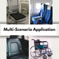 56 Air Cells Travel Cushion, 3D Inflatable Seat for Airplane, Car, Office Chair & Wheelchair, Portable & Comfortable Air Cushion for Long Flights, Driving & Sitting