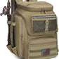 HAMBOLY Fishing Backpack with Rod Holders, 40L Tackle Box Backpack for Fishing Gear, Waterproof Fishing Bag for Men