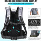 THKFISH IPX8 Waterproof Fishing Backpack with Rod Holder, Lightweight Fishing Sling Bag, Move Freely Fish Gifts for Men