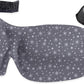 Bucky 40 Blinks No Pressure Printed Eye Mask for Travel & Sleep, Snowflakes, One Size