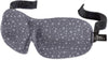 Bucky 40 Blinks No Pressure Printed Eye Mask for Travel & Sleep, Snowflakes, One Size
