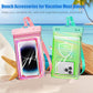 AiRunTech Universal Waterproof Phone Pouch, Beach Essential Accessories Protector iPhone Passport Money Sandproof,Swimming Sup Surfing Jetski Must Haves