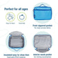 Wildkin Kids Insulated Lunch Box Bag for Boys & Girls, Reusable Kids Lunch Box is Perfect for Elementary, Ideal Size for Packing Hot or Cold Snacks for School & Travel Bento Bags (Sky Blue)