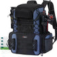 Piscifun Fishing Tackle Backpack with Rod Holders & 4 Tackle Boxes, 42L Outdoor Fishing Bag with Waterproof Rain Cover
