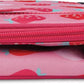 PackIt Freezable Classic Lunch Box, Sweet Strawberry, Built with ECOFREEZE Technology, Collapsible, Reusable, Zip Closure With Zip Front Pocket and Buckle Handle, Designed for Fresh Lunch On the Go