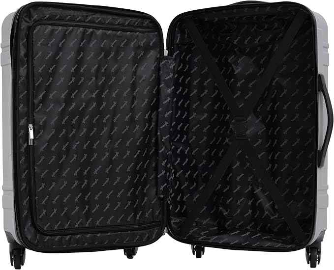 Wrangler 3 Piece Astral Travel Luggage Set, Sharkskin