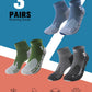 Compression Sport Running Socks: Athletic Socks for Men Women with Cushion,3 Pairs Work Hiking Basketball Ankle Socks