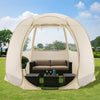 Alvantor Pop Up Screen House Gazebo with Mosquito Netting, Instant UV Resistant Sun Shelter for Patio & Backyard, Portable Canopy Tent for 2-10 Person