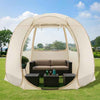 Alvantor Pop Up Screen House Gazebo with Mosquito Netting, Instant UV Resistant Sun Shelter for Patio & Backyard, Portable Canopy Tent for 2-10 Person