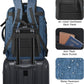 55L Extra Large Travel Backpack for Men & Women, 60L Expandable Big Capacity For Airplanes, Travel Gifts for Men Women, Carry On Backpack Fits 18.4 Inch Laptop, Luggage Suitcase Daypack Bag, Blue