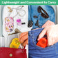 Serfeymi Weekly Travel Pill Organizer 2 Times A Day AM PM Upgraded Rainbow Pill Box 7 Day with Portable Zipper PU Leather Pill Case, Medicine Organizer for Pills, Vitamins, Fish Oils - Pink 03