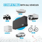 Cube Pro GPS Tracker for Vehicles with Built-in 1 Year Battery - IP67 Waterproof Real Time GPS Tracker for Cars - iOS & Android Compatible - Hidden Magnetic Tracking Device for Cars, Fleets, Trailers