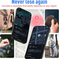 Bluetooth Tracker for Android, 2 Pack Item Finder Work with Google Find My Device App, Keys Finder and Item Locator for Keys Wallet Bags Pets ONLY Android, Smart Tracking Tag for Luggage, Backpack