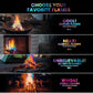 Magical Flames Fire Color Changing Packets Fire Pit, Fire Color Packets for Camping Essentials, Campfire, Bonfire & Fireplaces, Campfire Accessories