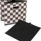 Household Essentials Fabric Storage Bins 6 Piece Set, Checkerboard White and Black