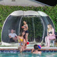 Alvantor Pop Up Screen House Gazebo with Mosquito Netting, Instant UV Resistant Sun Shelter for Patio & Backyard, Portable Canopy Tent for 2-10 Person