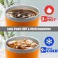 20 oz Tumbler Coffee Tavel Tumblers Bulk with Lid Stainless Steel Double Wall Vacuum Insulated Mug Powder Coated Cups fit Car Cupholder for Hot and Cold - Orange, 8Pack