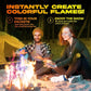 Fire Color Changing Packets Fire Pit with Citronella (4 Pack) - Perfect for Any Campfire, Bonfire & Outdoor Fireplaces - Perfect Magic Cosmic Mystical Campfire Accessories