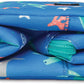 PackIt Freezable Snack Box, Sea Shark, Built with ECOFREEZE® Technology, Collapsible, Reusable, Zip Closure with Buckle Handle, Designed For Work Snacks, Fresh Snacks On the Go, Adults, and All Ages