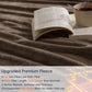 PHF Ultra Soft Fleece Blanket King Size, No Shed No Pilling Luxury Plush Cozy 300GSM Lightweight Blanket for Bed, Couch, Chair, Sofa Suitable for All Season, 108" x 90", Cocoa Brown