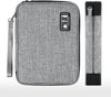 Luxtude Travel Cord Organizer Case, Electronic Organizer Travel Case Large, Cable Organizers Bag, Tech Bag for Cable Storage/Cord Storage/iPad Pro(up to 11")/Wall Charger/Electronics