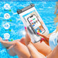 1.2L Waterproof Phone Pouch for iPhone 16 15 14 11 Pro Max & Galaxy S24 S21 - Floating Large Capacity Dry Bag Stores Sunscreen, Sunglasses - Oversized Waterproof Bag for Beach, Swimming, Kayaking
