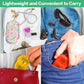 Serfeymi Weekly Travel Pill Organizer 2 Times A Day AM PM Upgraded Rainbow Pill Box 7 Day with Portable Zipper PU Leather Pill Case, Medicine Organizer for Pills, Vitamins, Fish Oils - Floral 01