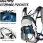 Nepest Hydration Pack Backpack for Women & Men, Lightweight Water Backpack with 2L Water Bladder for Hiking Cycling Running Biking